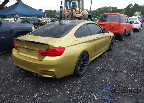 2016 BMW M4 from USA, damaged, VIN WBS3R9C56GK336841